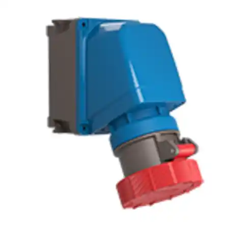 X-CEE SAFETY PERFORMANCE 65° unghiular Priza aparenta 16A 3P+N+E 400V 6H IP66/67 Palazzoli Nu rata