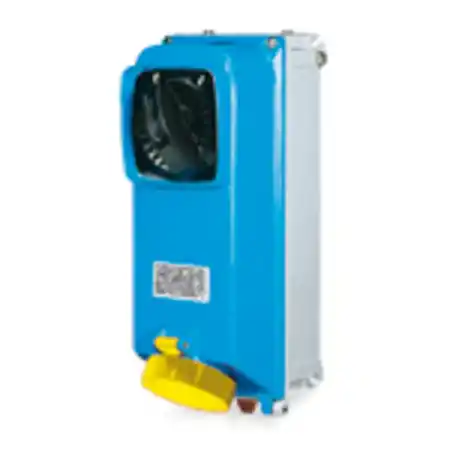 ALUPRES SWITCHED Priza din aliaj aluminiu cu interblocaj mecanic AND MCB 16A 3P+N+E 100-130V 50-60HZ 4H IP66/67/69 Palazzoli Nu rata