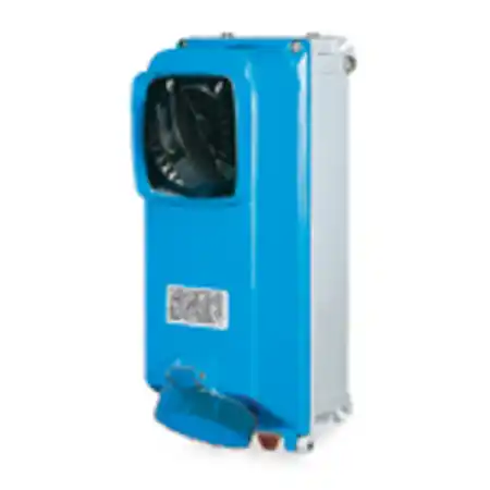 ALUPRES SWITCHED Priza din aliaj aluminiu cu interblocaj mecanic AND MCB 32A 3P+N+E 120/208-144/250V~ 50-60HZ 9H IP66/67/69 Palazzoli Preț promoțional