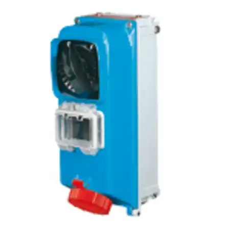 ALUPRES SWITCHED Priza din aliaj aluminiu cu interblocaj mecanic AND EN50022 RAIL 32A 3P+E 380-415V 50-60HZ 6H IP66/67/69 Palazzoli Cumpără acum