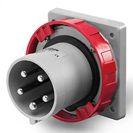 Transport gratuit Stecher fix125A 3P+N+E 11h 440-460V 60Hz 114X114MM Terminal presetupa Scame