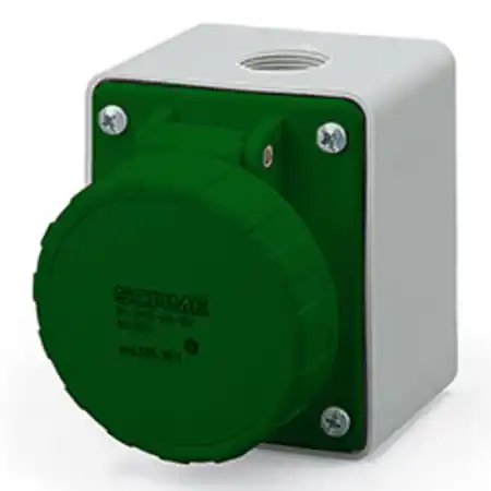 Ultima șansă Priza aparenta16A 3P 4h 20-25V 40-50V 100-200Hz terminal cu surub Scame