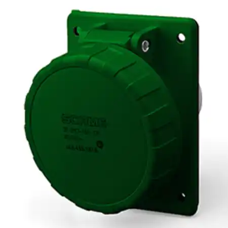 Transport gratuit Priza incastrata32A 2P 3h 20-25V 40-50V 400Hz 70X87MM terminal cu surub Scame