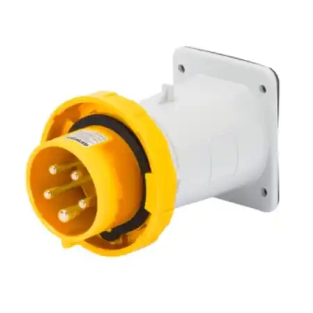 Transport gratuit Stecher fisa industriala fixa - IP67 - 3P+N+E 16A 100-130V 50/60HZ - YELLOW - 4H - Strangere cu surub Gewiss