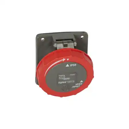 Vezi acum Panou montaj priza Hypra - IP66/67-55 - 380/415 V~ - 16 A - 3P+N+E - plastic Legrand