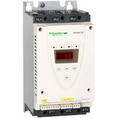 Calitate înaltă Soft Starter Ats22 Comanda 110V Forta 230V (15CP)/460V (30CP)/575V (40CP) Schneider