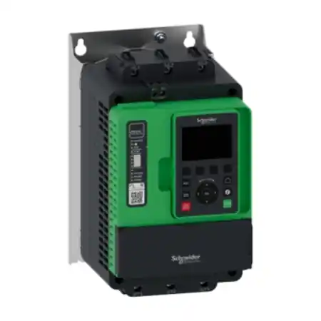 Altivar Softstarter ATS490, 32A, 208 pana la 690V c.a., control 110 pana la 230 V c.a. Schneider Retur ușor