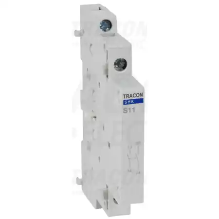 Bestseller Contact auxiliar pentrucontactoare SHK SHK-S11 0,5 Mod, 1NO+1NC, AC12 (230V) 5A Tracon