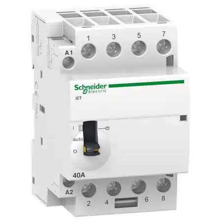 Cel mai vândut Contactor Ict Cda Manuala 40A 4Nd 220/240V 50Hz Schneider