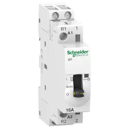 Vezi acum Contactor Ict Cda Manuala 16A 1Nd 1Ni 220V 50Hz Schneider