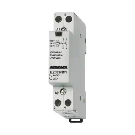 Retur ușor Contactor modular 25A 2NI 230V AC Schrack