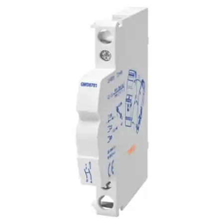 Bestseller CONTACTOR AUXILIARY FOR CTR CONTACTOR AND RLM Releu instalatii - 1NO+1NC - 0,5 MODULE Gewiss
