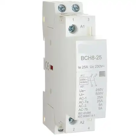 Cel mai bun preț Botric – Contactor modular BT8-25 230v/25A/1M/2NO Moon