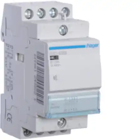 Transport gratuit Contactor silentios 25A, 3ND+1NI, 24V Hager