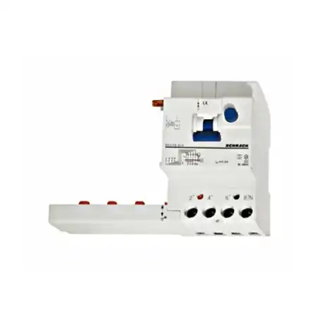 Bloc protectie diferentiala clipsabila 63A/4POL.300MA-SA Schrack Plată securizată