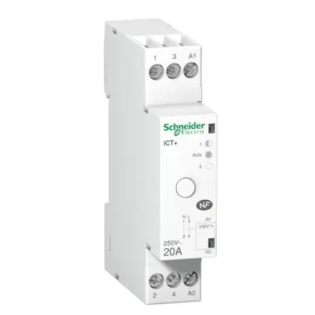 Cel mai bun preț Contactor Ict+ 20A 2Nd 230/240V 50Hz pentru LED Schneider