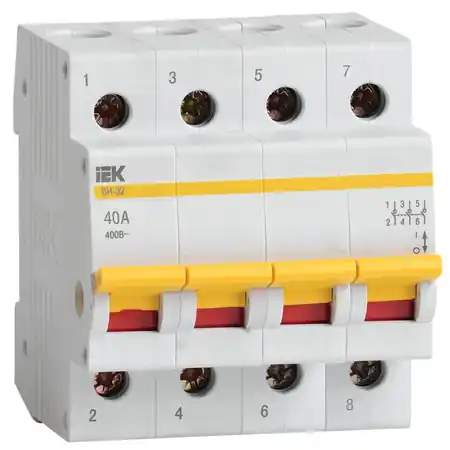 Separator (mini-contact-breaker) VN-32 4P 40A Iek Cumpără online