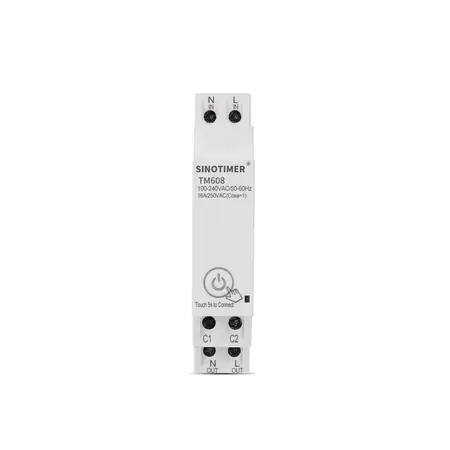 Bestseller Comutator WIFI temporizat digital monofazat de la distanta C 110V 220V 16A 18mm Sinotimer