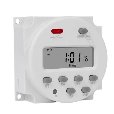 Cel mai bun preț Timer digitalinterval de 1 secunda 5V temporizator LCD digital programabil saptamanal 7 zile CN101S-5v Sinotimer