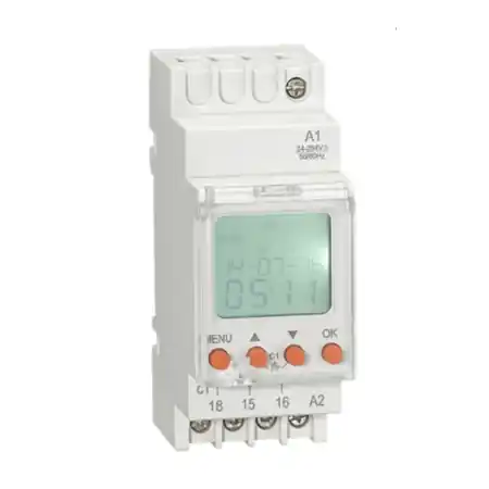 Ultima șansă Ceas programator digital AF-TPD1 230v/16A (montaj pe sina , 2 module) Moon