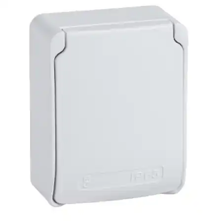 Calitate înaltă Suport RJ 45 65 x 85, cu 1 adaptor RJ45 Infra+, IP65 Schneider