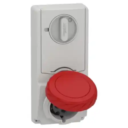 Calitate înaltă Priza interblocata Unika, 32 A, 3P + E, 380, 415 V AC, IP65, panou Schneider