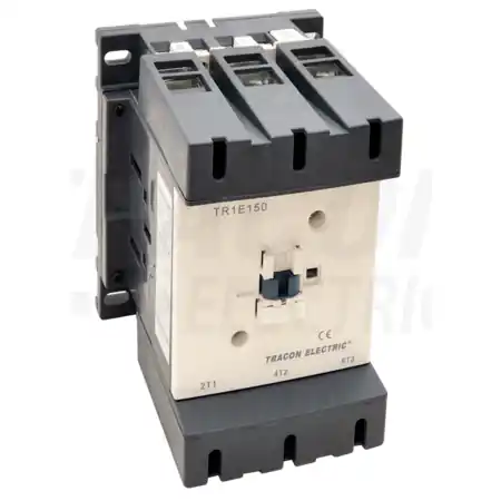 Retur gratuit Contactor pentru curenti mari TR1E115V7 660V, 50Hz, 115A, 55kW, 400V AC, 3×NO Tracon