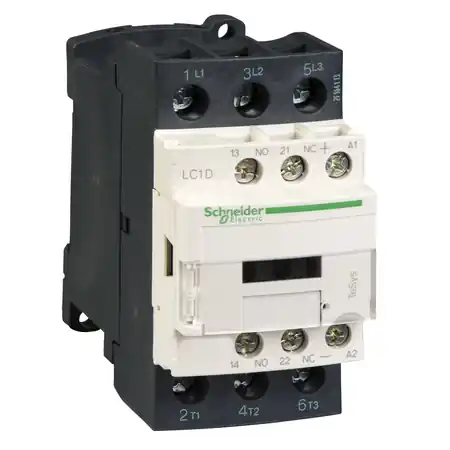 TeSys D contactor - 3P(3 NO) - AC-3 - <= 440 V 38 A - 24 V DC standard coil Schneider Reduceri