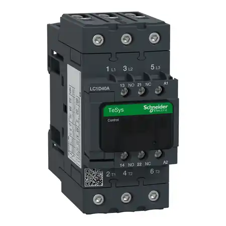 3P EVLK CONTACTOR40A 18,5KW AC3 230VAC Schneider Retur gratuit