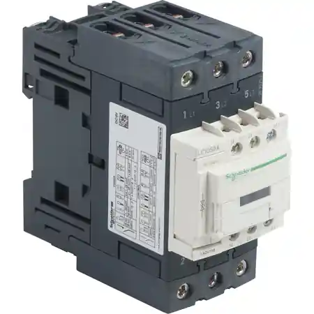 TeSys D contactor - 3P(3 NO) - AC-3 - <= 440 V 50 A - 24 V DC standard coil Schneider Ultima șansă