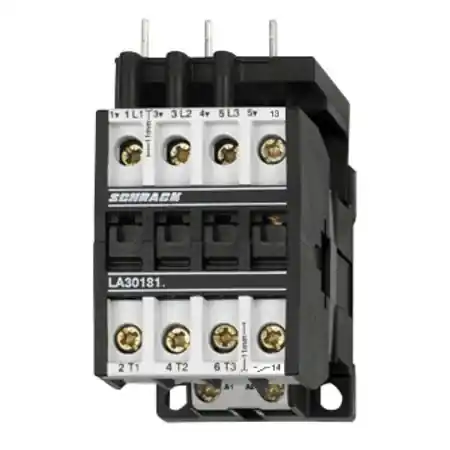 Cel mai bun preț Contactor, 3pole 7,5kW/18A AC3, 32A AC1,1NO, 230VAC +VK3 Schrack