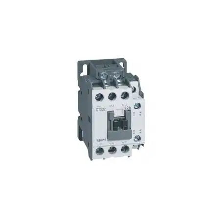 Calitate înaltă Contactor tripolar CTX³ 22 - 22 A - 24 V~ - 1 NO + 1 NC - screw terminals Legrand*
