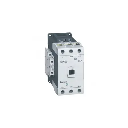 Vezi acum Contactor tripolar CTX³ 65 - 85 A - 110 V~ - 2 NO + 2 NC - screw terminals Legrand*
