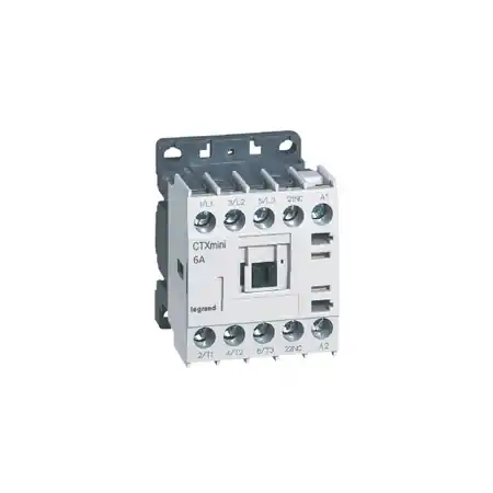 Calitate înaltă Minicontactor tripolar CTX³ - 6 A (AC3) - 415 V~ - 1 NC - screw terminals Legrand*