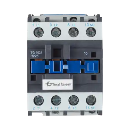 Transport gratuit Contactor 3P 1ND 25A Total Green