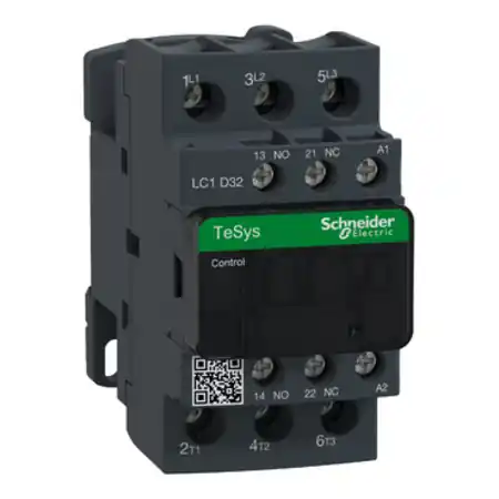 Retur gratuit Contactor TeSys D 3P 32A AC-3440V - aux 1NO+1NC - 42V 50Hz Schneider