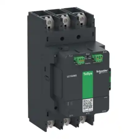 Bestseller Contactor TeSys Giga, 3P (3 NO), AC-3 <= 440V 400A, versiunea avansata, bobina 48..130V c.a./c.c. Schneider