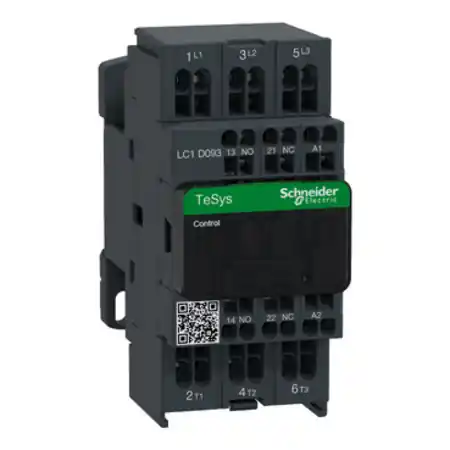 Bestseller Contactor, TeSys Deca, 3P(3NO), AC-3/AC-3e, <=440V, 9A, bobina 240V AC 50/60Hz, terminale cu arc Schneider