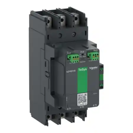 Ultima șansă Contactor TeSys Giga, 3P (3 NO), AC-3 <= 440V 225A, avansata, bobina 24..48V c.a./c.c. Schneider