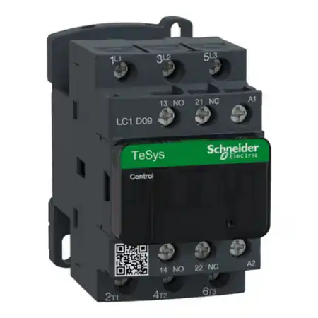 Chilipir Contactor, TeSys Deca, 3P(3NO), AC-3/3e, <=440V, 9A, bobina 42V AC 50/60Hz, borne cu surub Schneider