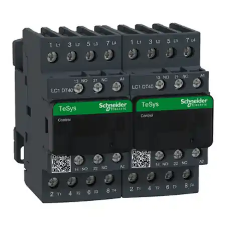 TeSys D contactor de comutare- 4P(4 NO) - c.a.-1 - <= 440 V 40 A - 230 V c.a. bobina Schneider Ofertă exclusivă