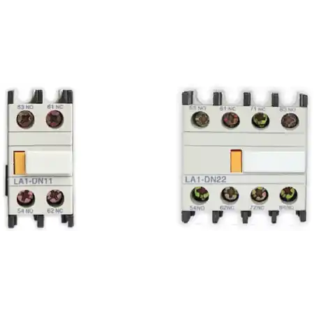 Super ofertă CONTACT AUXILIAR pt. CONTACTOR DE TIP D, LA1 - DN11, 1ND+1NI Comtec