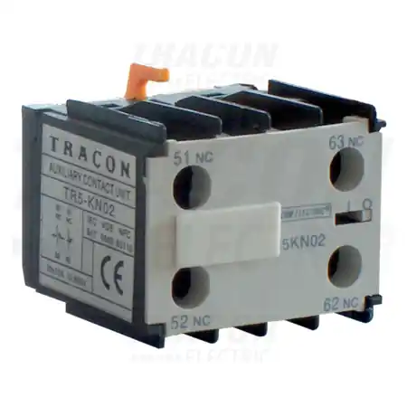 Cel mai bun preț Contact auxiliar frontal, pentru contactor auxiliar TR1K TR5KN40 230V, 50Hz, 2A, 4×NO Tracon