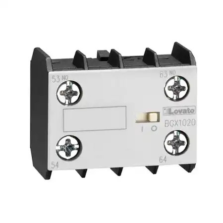 Ultima șansă Contact auxiliar. SCREW TERMINALS, FOR BG SERIES MINI-CONTACTORS, 2NC Lovato